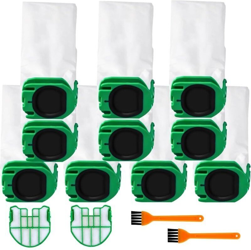 Staubsaugerbeutel kompatibel mit dem Vorwerk Kobold VB100/VB 100/FP100/FP 100 Filter, 10 Ersatz-Filterbeutel, Staubsauge...