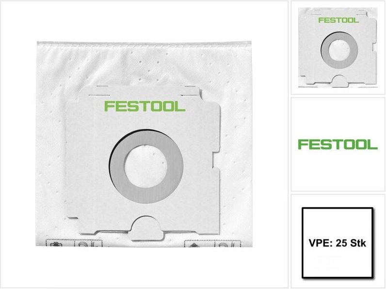 Sc-fis-ct 26/25 Filtersack cleantec - 25 Stück ( 5x 496187 ) - Festool
