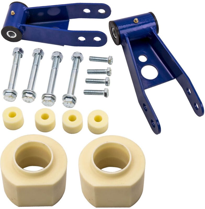 Höherlegungskit Level Lift Kits fit für Jeep Cherokee xj 4x4 4WD 1984-2001Front 3'' Rear 2'' Level Lift Kit Spacers Fit ...