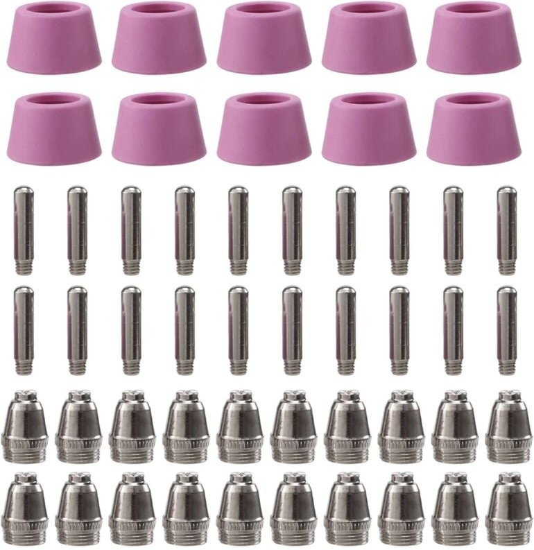 50-teiliges Plasmaschneider-Kit für -60 -55 WSD-60 Fit CUT-60 LGK-60