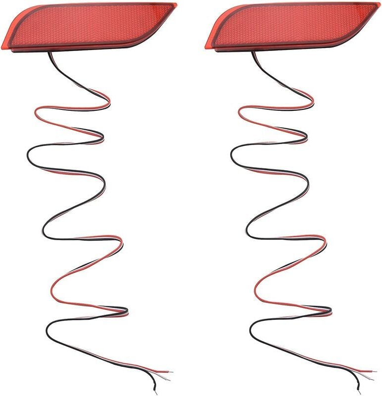 Woosien - Automotive Led Heckstoßstange Rücklicht Bremslicht Blinker Licht Reflektor Für / Impreza / Xv /