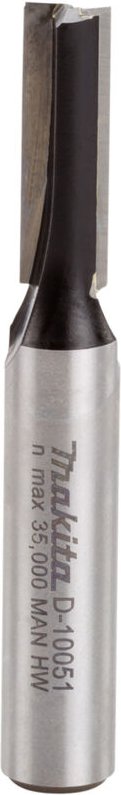 D-10051 Gerader Fräser mit zwei Schneiden 6x8mm - Makita