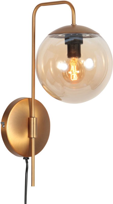 Steinhauer - wandleuchte - Bollique - bronze - glas metall -