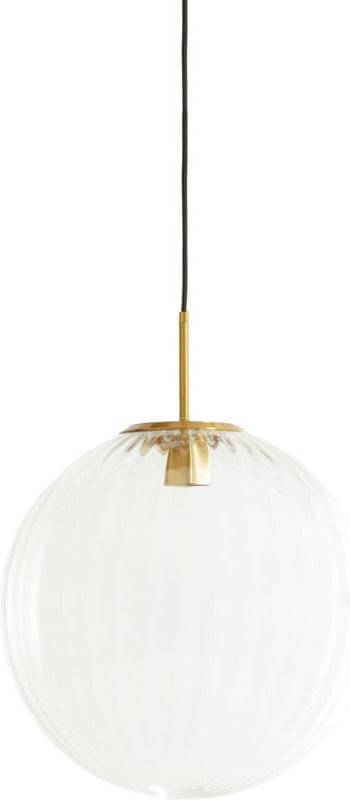 Light & Living - hängeleuchte - Magdala - gold - glas - Ø 40cm -