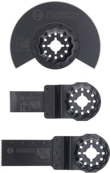 Starlock Starter-Set Holz, 3-teilig, für Multifunktionsgeräte - Bosch