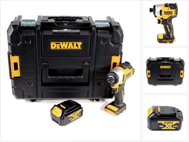 Thumbnail - DeWalt DCF 809 NT Akku Schlagschrauber 18 V Brushless Li-Ion in T-STAK Box + 1 x 4,0 Ah Akku - ohne Ladegerät