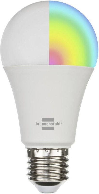 Brennenstuhl - LED-Leuchtmittel eek: f (a - g) Smart Connect E27 Kaltweiß, Warmweiß, rgb