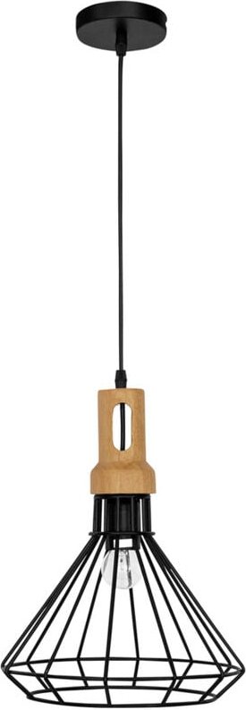 Privatefloor - Retro-Deckenlampe - Design-Pendelleuchte - Vilma Schwarz
