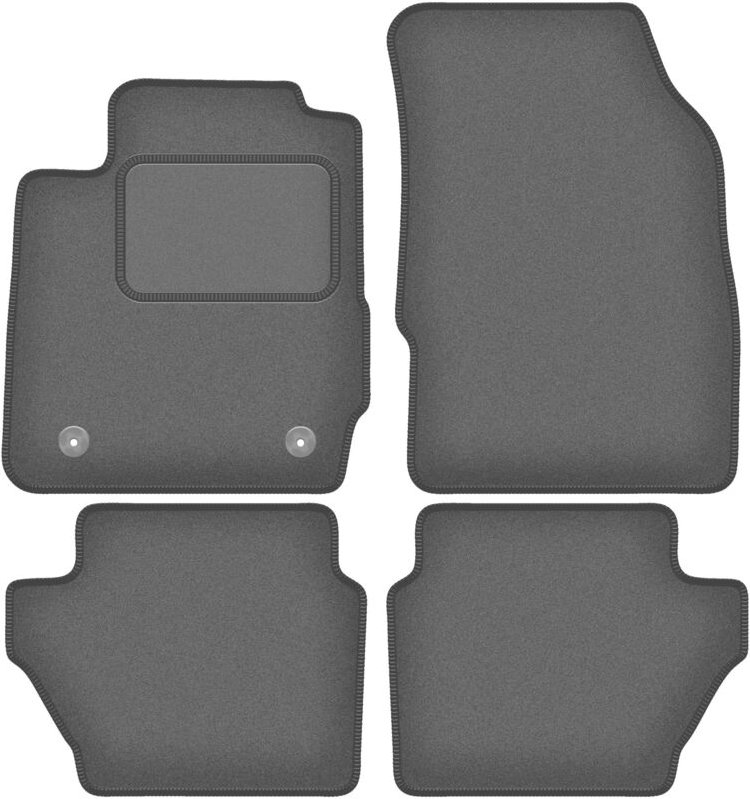 Graphit-Fußmatten für: Ford Fiesta MK7 Fließheck (2011-2017)
