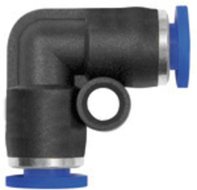 Riegler - L-Steckverbindung »Blaue Serie« mini, für Schlauch-Außen-Ø 6, 137.006M