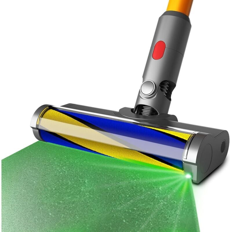 Bluedeer - Motorhead Hartboden-Aufsatz für V7 V8 V10 V11 V15 Staubsauger mit Staubdetektor-Licht, Ersatzteil mit weicher...