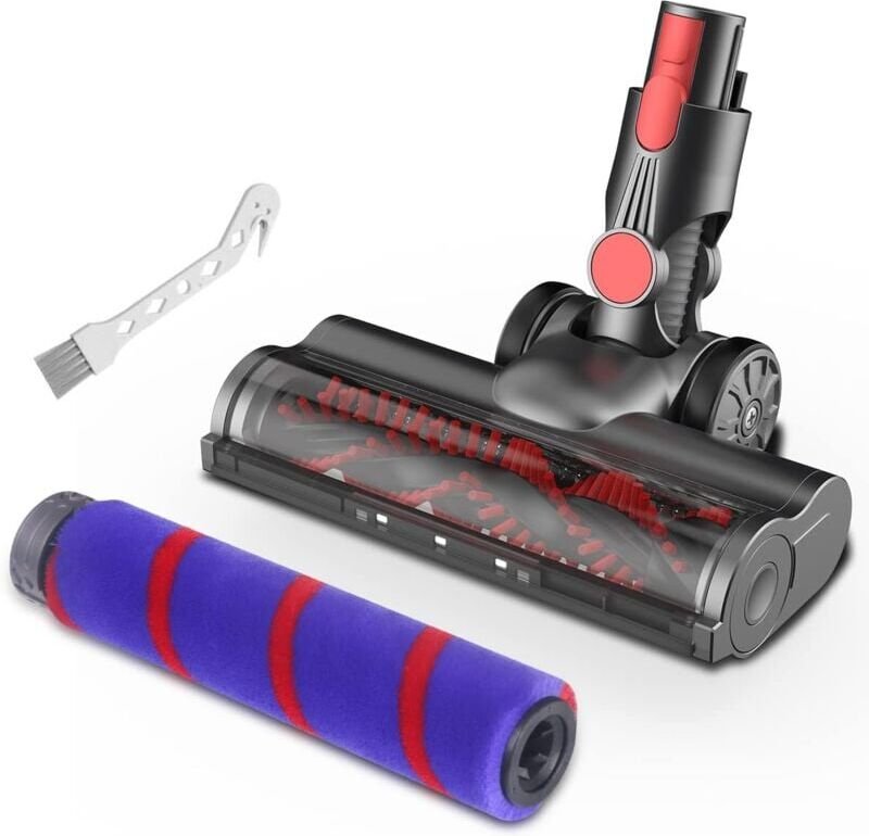 Thumbnail - Bürste kompatibel mit Dyson Staubsaugern V7 V8 V10 V11, auswechselbare Turbobürste und weiche Walze, geeignet für Teppic...