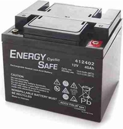 Pb agm vrla Batterie Energy Safe Cyclic Serie 12V 45Ah C20 (FM6)