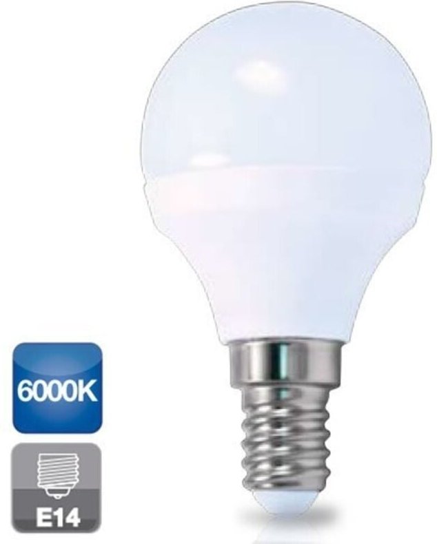 GSC - Kugelförmige led Birne E14 5W kaltes Licht 6000K 470 lm 2002341