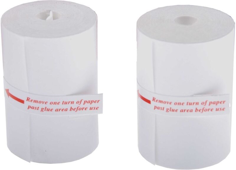 Ersatz-Papierrollen für Drucker 2-tlg.