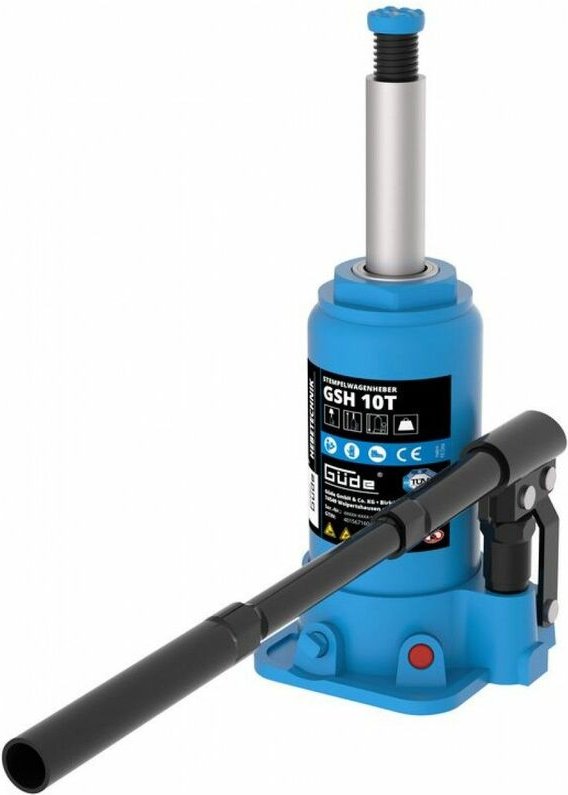 Güde Hydraulikheber Stempelwagenheber Wagenheber Stempelheber Stütze GSH 10 T