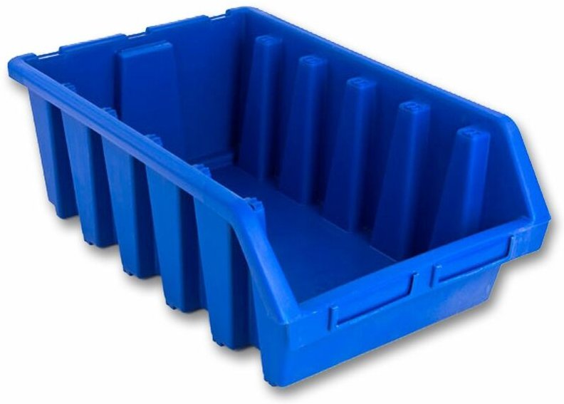 ADB - Ergobox Stapelbox Sichtlagerkasten Lagerbox Sichtbox Gr5 blau 333x500x187 mm