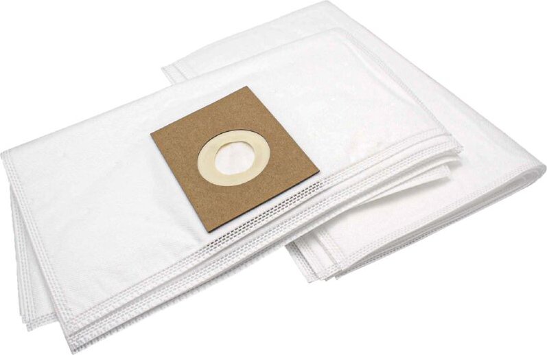 10x Staubsaugerbeutel kompatibel mit Hako Clean 7231, Supervac 140 Staubsauger - Mikrovlies, 37,5cm x 23cm, Weiß - Vhbw