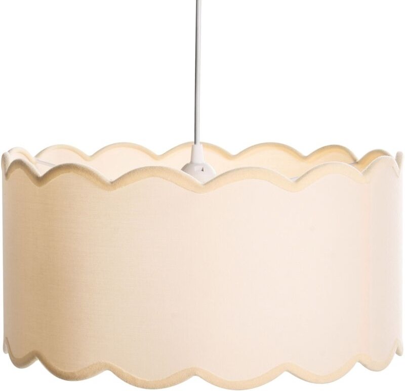 Hängeleuchte GAIREZI Metall Weiß / Beige