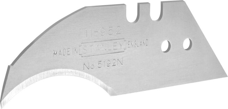 Konkave Messerklinge 5192 - Karte mit 5 Klingen - 0-11-952