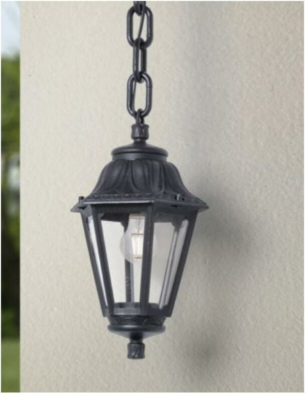 Sichem hängeleuchte anna dark light dkl120e27.a-schwarz-e27 ip55