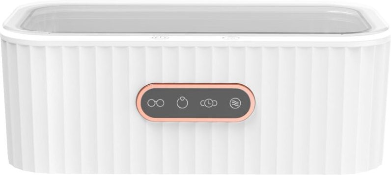 400 ml Ultraschallreiniger, 45 kHz professionelles Ultraschallreinigungsgerät, mit 4 Reinigungsmodi, Touch-Funktion, Ult...