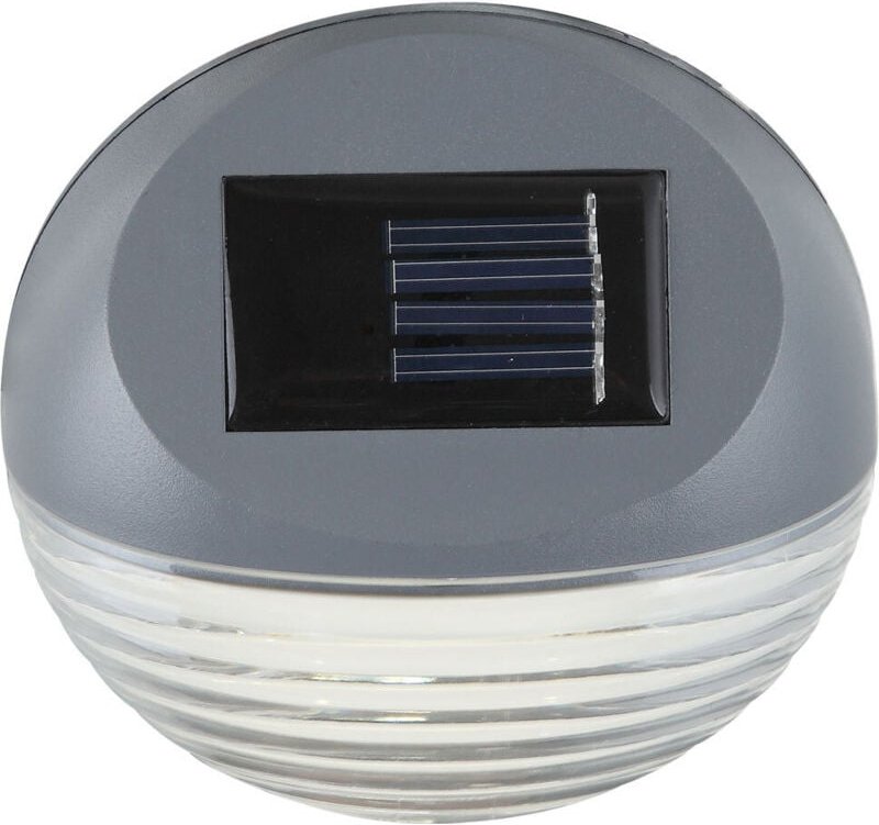 Etc-shop - led Solarleuchte Garten Zaun Beleuchtung Außenbereich IP44