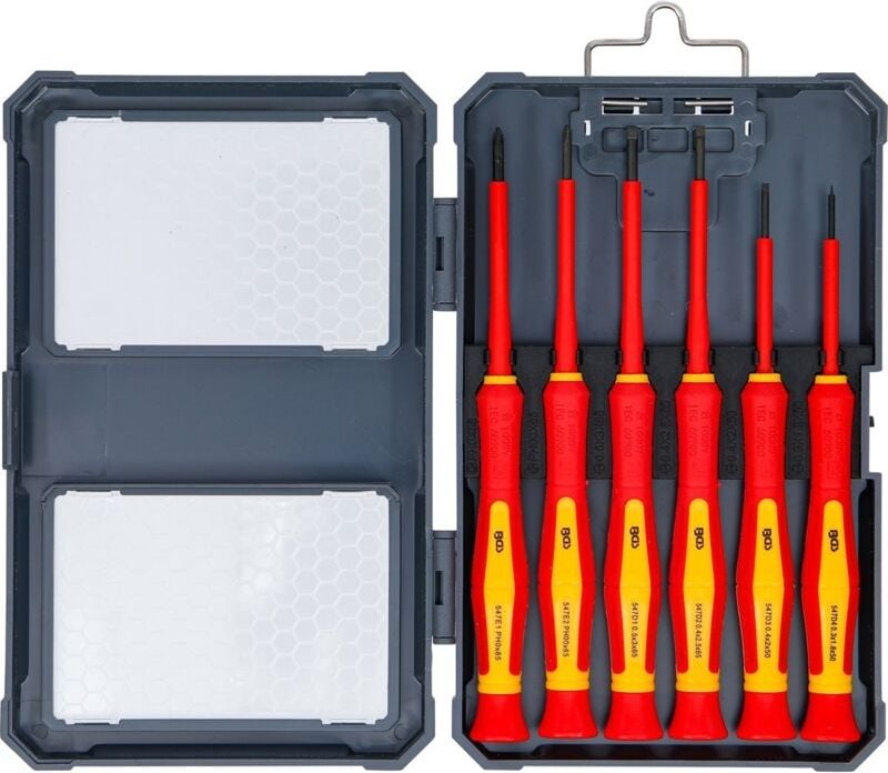 BGS 35883 VDE-Präzisions-Schraubendreher-Satz, 6-t lg.