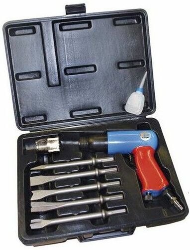 Druckluft Meißelhammer Abbruchhammer Stemmhammer Schlaghammer Set 8-tlg Pro - Güde