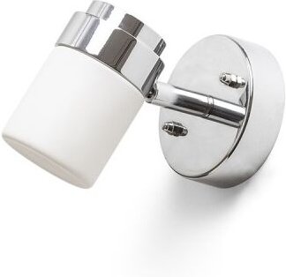 Wandleuchte linn i Glas Opal/Chrom 230V G9 led 3W IP44