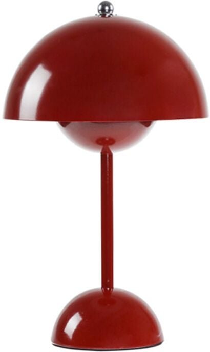 Pilz-Blumenknospe, wiederaufladbare LED-Tischlampe, Schreibtisch, Nachttischlampe für Schlafzimmer, Esszimmer, Touch-Lic...