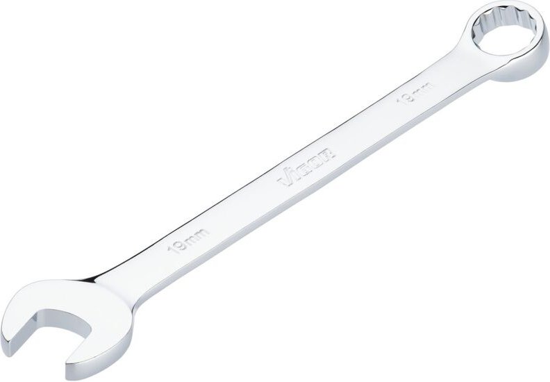 Ring-Maulschlüssel ∙ V7740-19 ∙ Außen Doppelsechskant Profil, Außen Sechskant Profil ∙ sw 19 mm