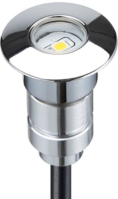 Barcelona Led - Satz mit 6 Treppenlichtern 0,8W rgb 12V-DC Ø24x38.5mm