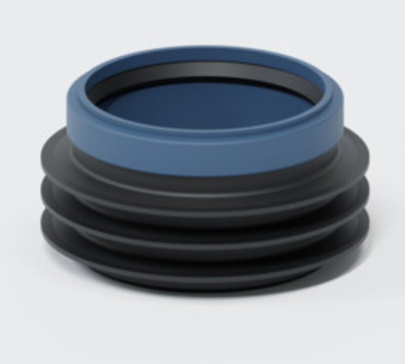 Bergang pkumag Polo-Kal ng von Spitzende auf FZ-Muffe dn 110 - Poloplast