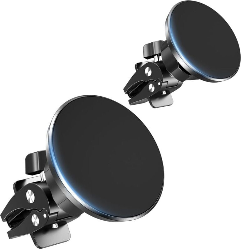 2er-Pack magnetische Auto-Handyhalterung, 360-Grad-Drehung fürs Auto, Auto-Handymagnet, magnetische Auto-Handyhalterung,...
