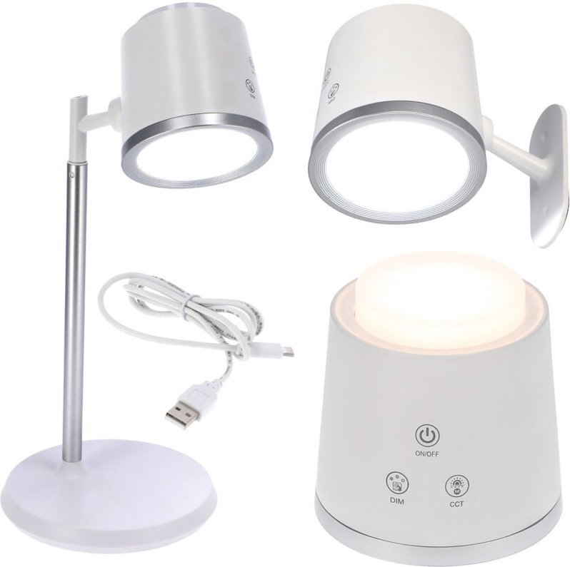 LED-Schultischlampe, höhenverstellbar für die Arbeit