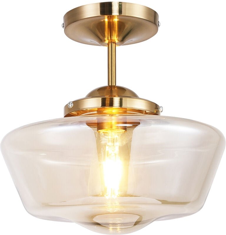 Deckenlampe - Vintage-Stil Pendelleuchte - Suki Beige