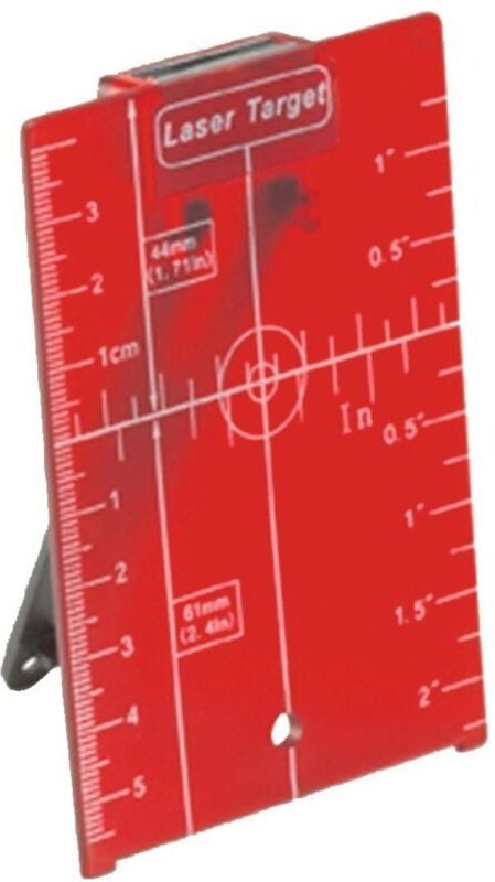 Makita - Markierungsplatte magnetisch rot, für Rotationslaser SKR200