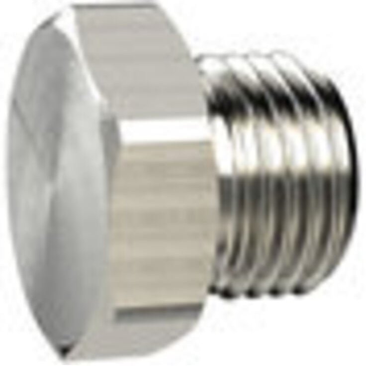 Riegler Verschlussschraube, Außensechskant, G 3/8, SW 19, MS vern.