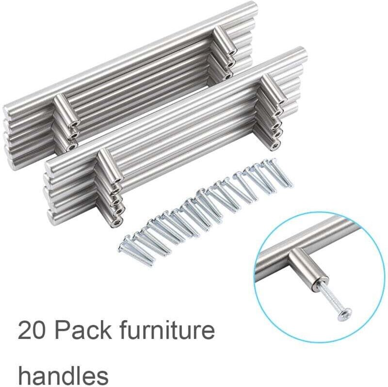 Vtizikl 6mm Fraise défonceuse droite, 7 pièces Mèches de routeur droites Fraise à tranchants droits Jeu de mors droits O...