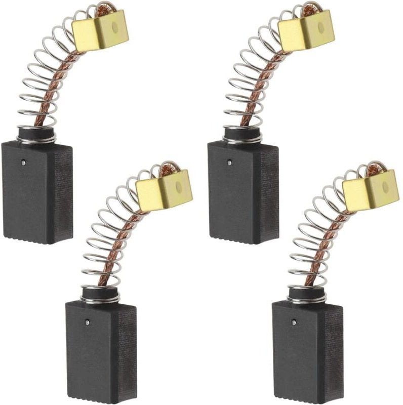 100 Paar Auto-Stop-Kohlebürsten, kompatibel mit Workzone PT150601 1500 w Bohrhämmer, 6 x 10 x 16 mm, Elektrowerkzeuge, E...
