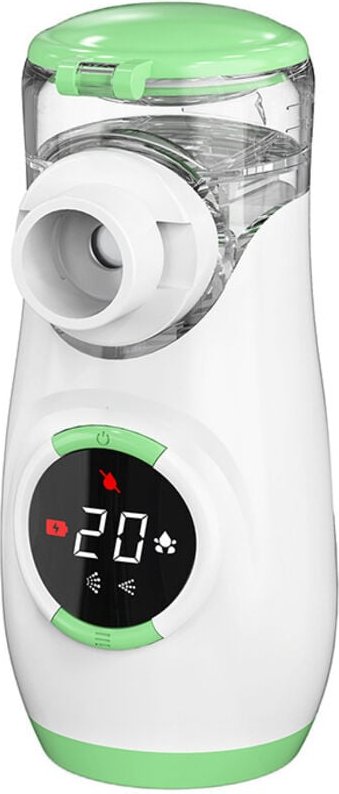 Inhalationsgerät Digitale, Inhaliergerät für Baby Kinder Erwachsene, Vernebler Inhalator mit Countdown zur Zerstäubung, ...