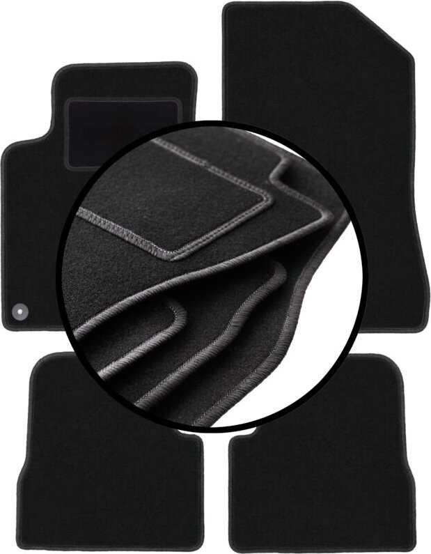 Komplettset Veloursmatten für: Opel Corsa F Fließheck (2019-)