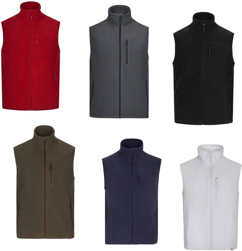 105905 Fleece-Arbeitsweste - m - Grüne - Velilla