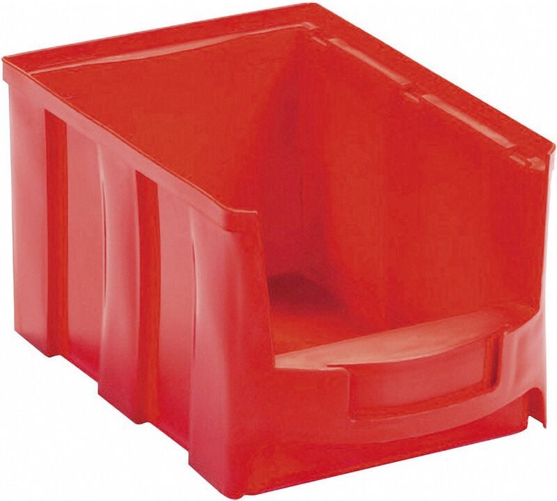 STAR3R Sichtlagerkasten STAR3R (l x b x h) 233 x 154 x 125 mm Rot 1 St. - Viso