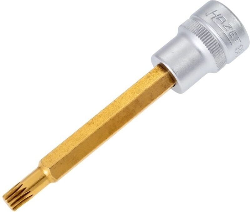 Hazet - Schraubendreher Steckschlüssel-Einsatz 8808LG-6 Vierkant hohl 10 mm (3/8