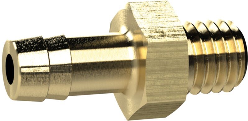 Einschraubschlauchtülle, M14x1,5, für Schl. lw 13 mm, sw 17, ms - Riegler