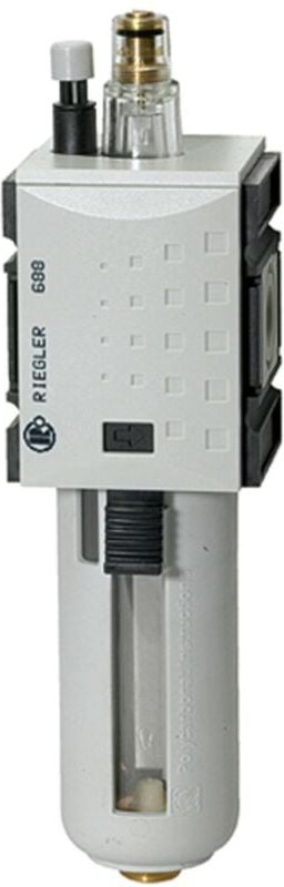 Nebelöler »futura«, Polycarbonatbehälter, Schutzkorb, bg 1, g 3/8 - Riegler