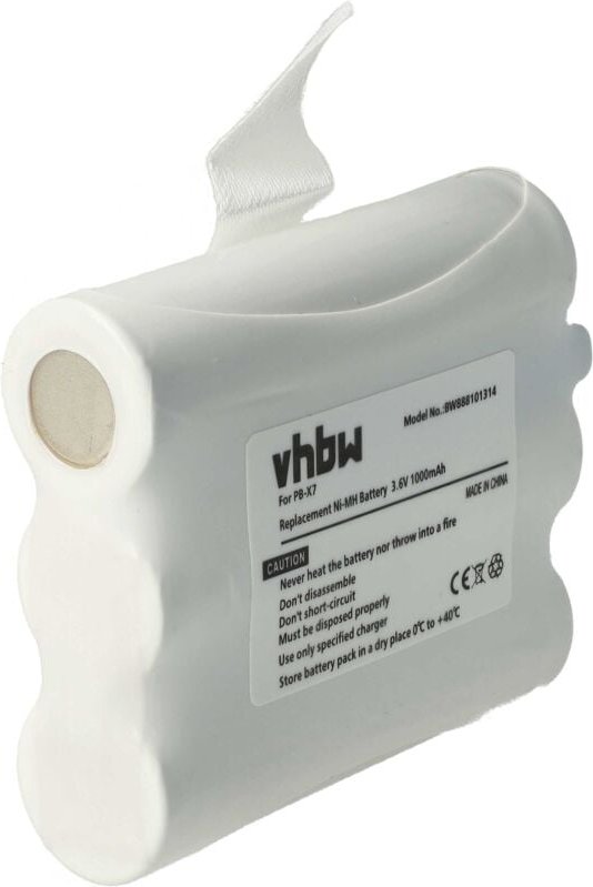 Akku kompatibel mit Midland XT70, XT74 Funkgerät, Walkie Talkie (1000mAh, 3,6V, NiMH) - Vhbw