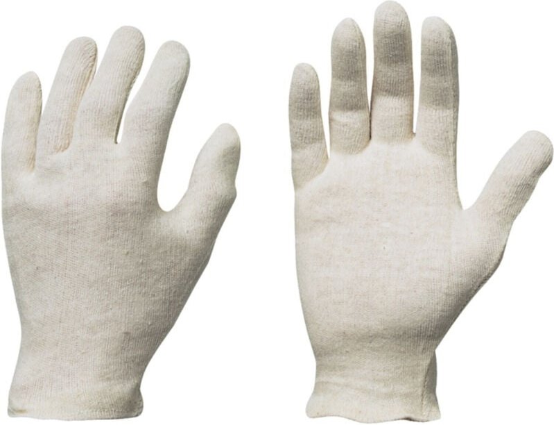 Trikothandschuh Jilin, weiß, Gr. 8 12 Stk - Stronghand